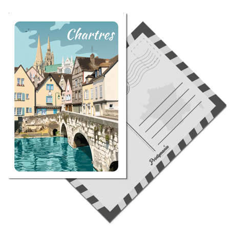 Carte postale de Chartres