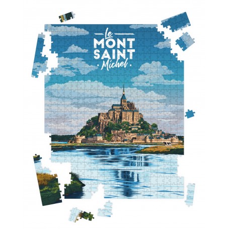Puzzle du Mont-Saint-Michel
