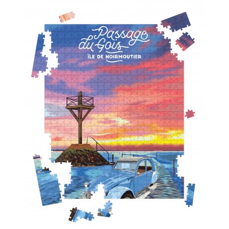 Puzzle du Passage du Gois - Noirmoutier