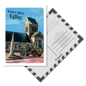 Carte Postale de Sainte-Mère-Eglise