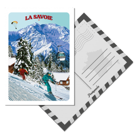 Carte postale de la Savoie