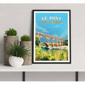 Affiche du Pont du Gard