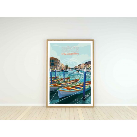 Affiche de Sète - le Canal