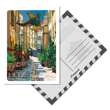 Cartes Postales de Metz -Rue Taison