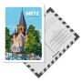 Carte postale de Metz Temple Neuf