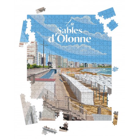 Puzzle des Sables d'Olonne