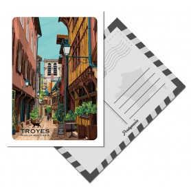 Cartes Postales de Troyes - La ruelle des chats
