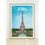 Affiche de Paris - Champs de Mars