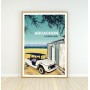 Affiche de Arcachon - Le Moulleau