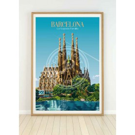 Affiche de Barcelone