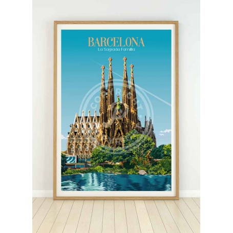 Affiche de Barcelone