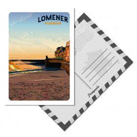 Cartes Postales de Lomener - Plage