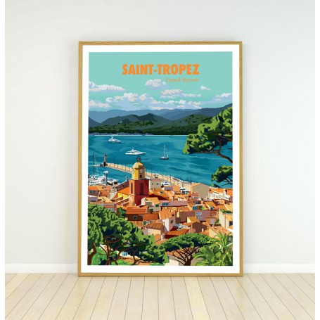 Affiche de Saint-Tropez