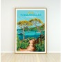 Affiche de l'Île de Porquerolles