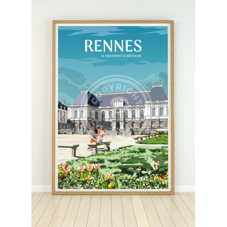 Affiche de Rennes