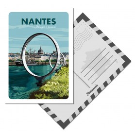 Carte Postale de Nantes - Quai