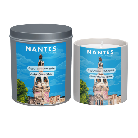 Bougie parfumée de Nantes - La Tour LU