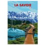 Affiche de la Savoie - Le Mont Blanc