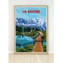 Affiche de la Savoie - Le Mont Blanc
