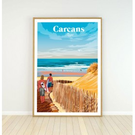 Affiche de Carcans - Plage