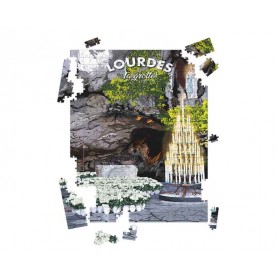 Puzzle de Lourdes - La Grotte de Massabielle