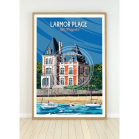 Affiche de Larmor - Plage
