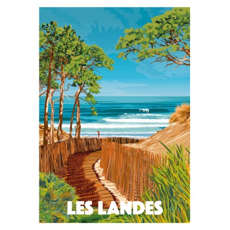 Affiche des Landes