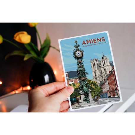 Carte Postale de la ville d'Amiens