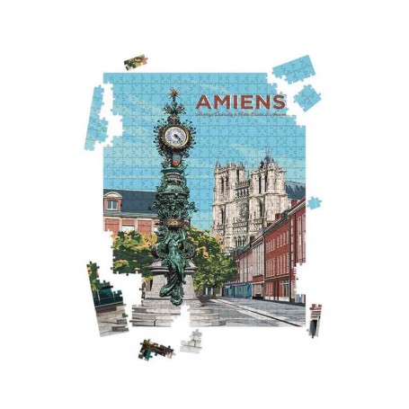 Puzzle de la ville d'Amiens