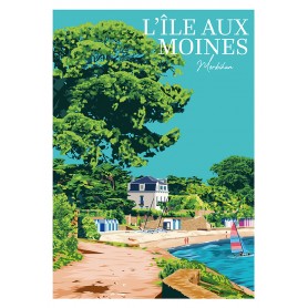 Affiche de l'île aux Moines