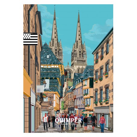 Affiche de Quimper