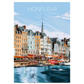 Affiche de Honfleur