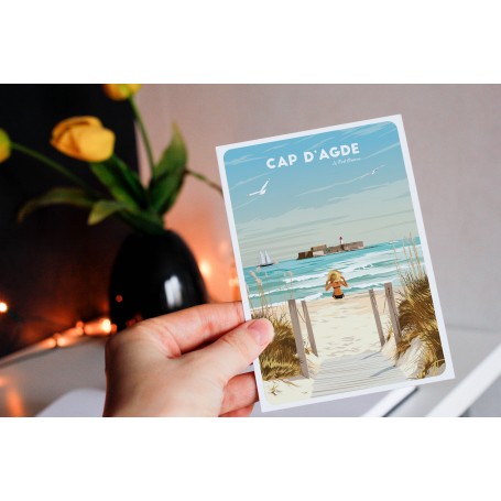 Cartes Postales du Cap d'Agde - le Fort Brescou