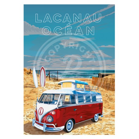 Affiche de Lacanau Océan