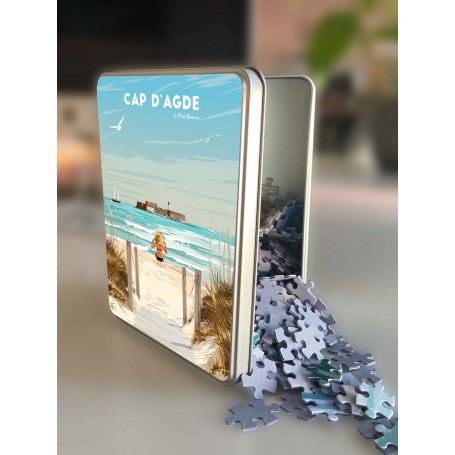 Puzzle du Cap d'Agde - le Fort Brescou