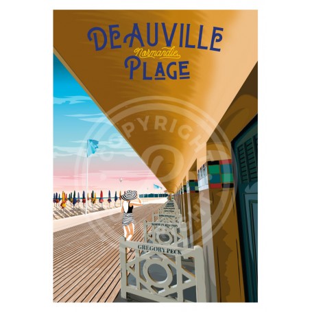 Affiche de Deauville