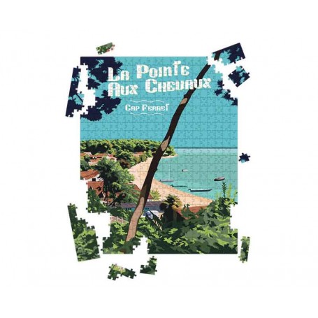 Puzzle du Cap Ferret - la Pointe aux Chevaux