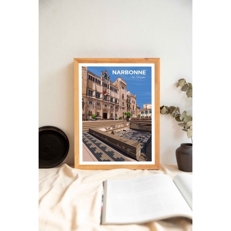 Affiche de Narbonne - Via Domitia