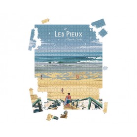 Puzzle des Pieux - plage de Sciotot