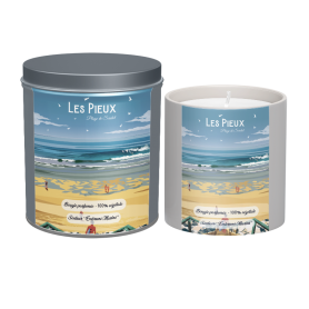 Bougie parfumée des Pieux - plage de Sciotot