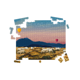 Puzzle de Clermont-Ferrand - le Puy de Dôme