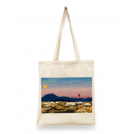Tote Bag de Clermont-Ferrand - le Puy de Dôme
