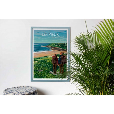 Affiche des Pieux - la Manche