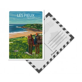 Carte postale des Pieux - la Manche