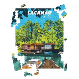 Puzzle de Lacanau - lac