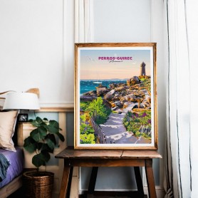 Affiche de Perros-Guirec - Ploumanac'h