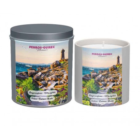 Bougie parfumée de Perros-Guirec - Ploumanac'h
