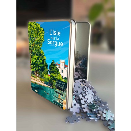 Puzzle de l'Isle-sur-la-Sorgue - Roue