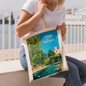 Tote Bag de l'Isle sur la Sorgue - Roue