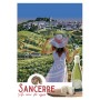 Affiche de Sancerre - Au coeur des vignes